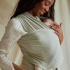 Coracor Bärsjal Natural Dye Olive i gruppen Presenttips / Babyshower hos Bonti (WRA029)