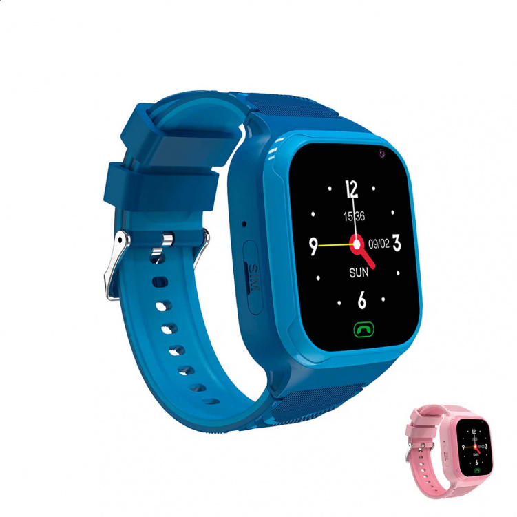 Zazu Smart Watch 4G Blå i gruppen Barnsäkerhet / Rörelselarm hos Bonti (ZAZUZA-WATCH-01)